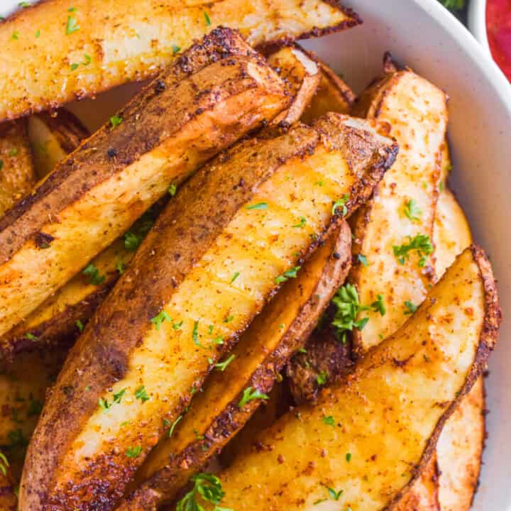 Crispy Tex Mex Potato Wedges (Taco Seasoning)