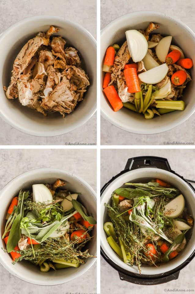 Turkey Broth From Carcass