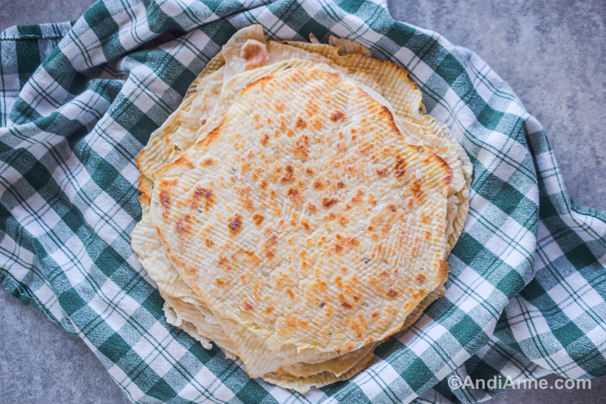 Norwegian Lefse (Potato Flatbread) - Andi Anne