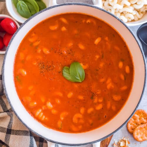 Tomato Pasta Soup