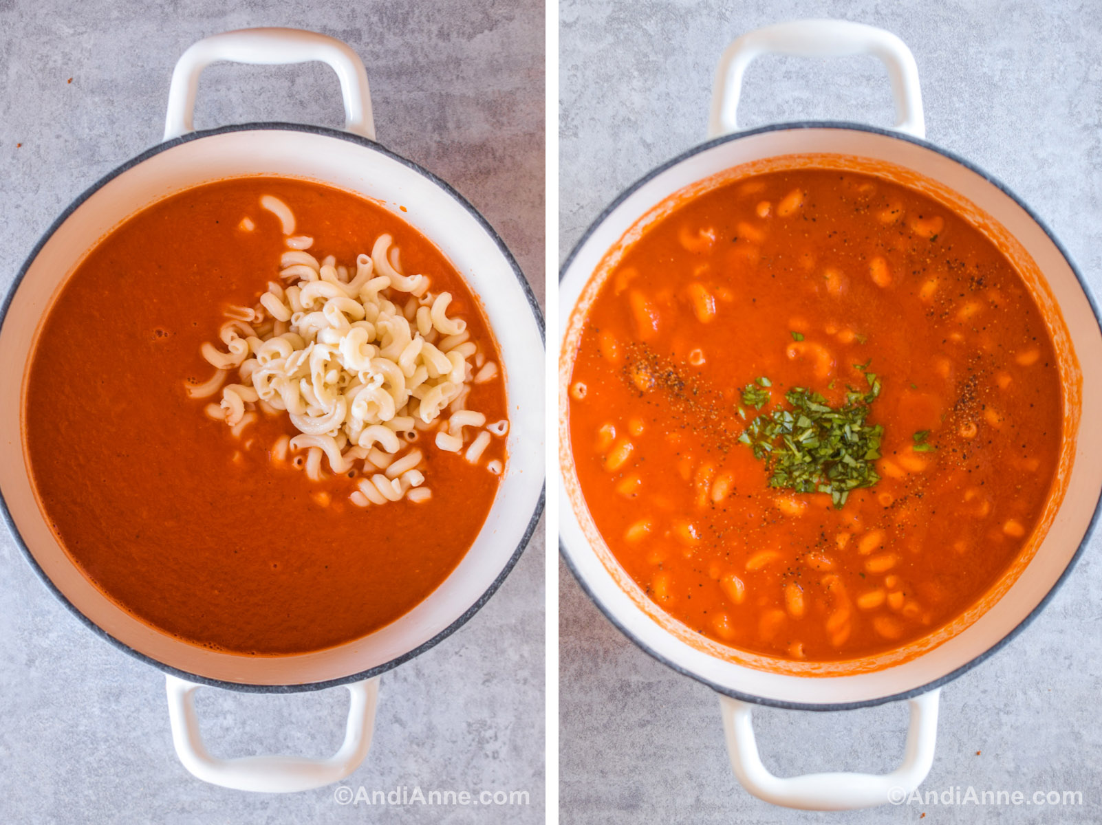 Tomato Pasta Soup