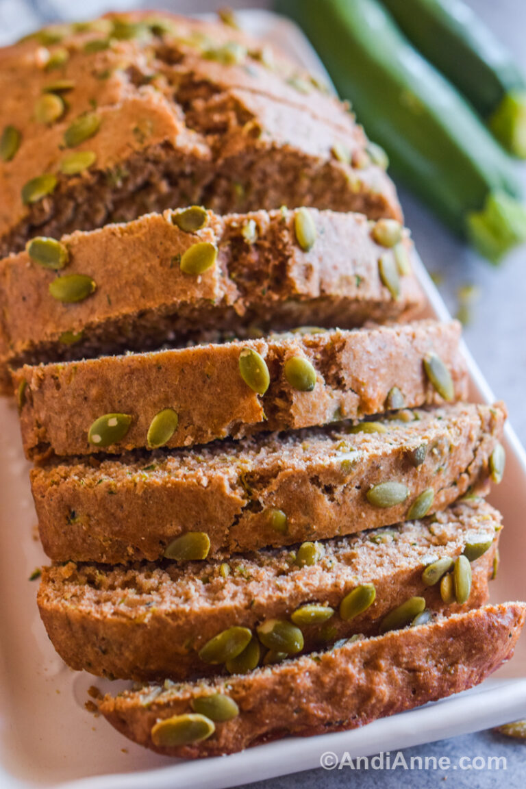 Whole Wheat Zucchini Bread