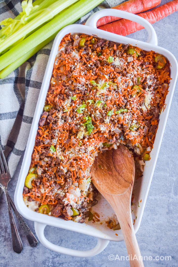 Beef Carrot Rice Casserole - Andi Anne