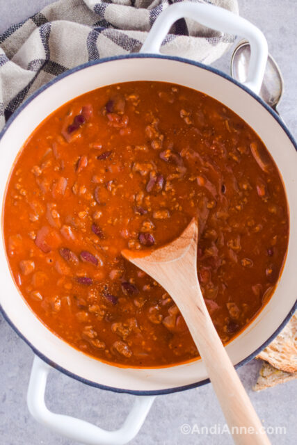Cheap and Easy Chili - Andi Anne