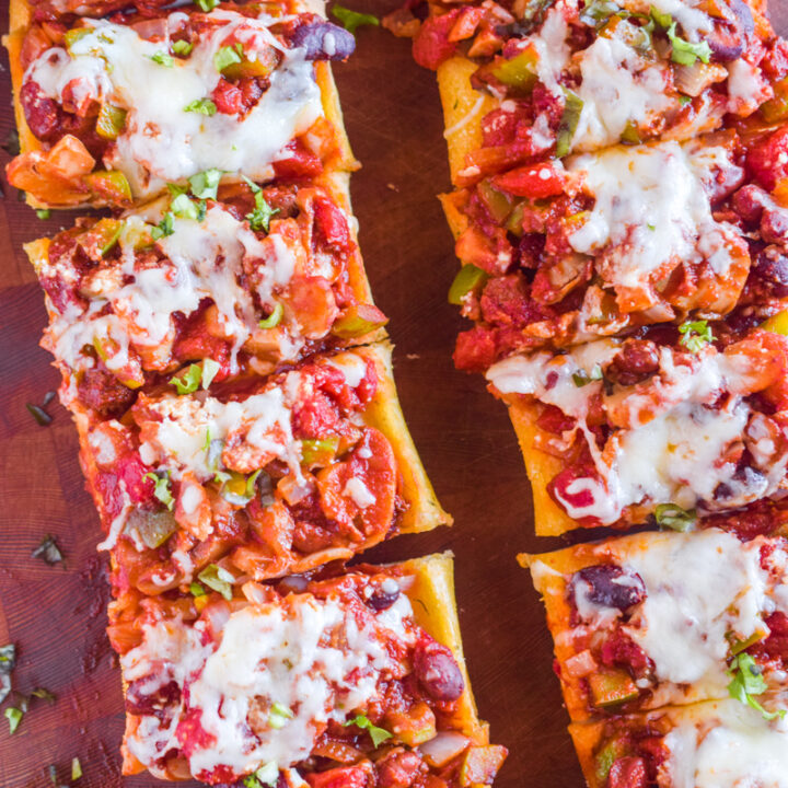 Chili Garlic Pizza Bread