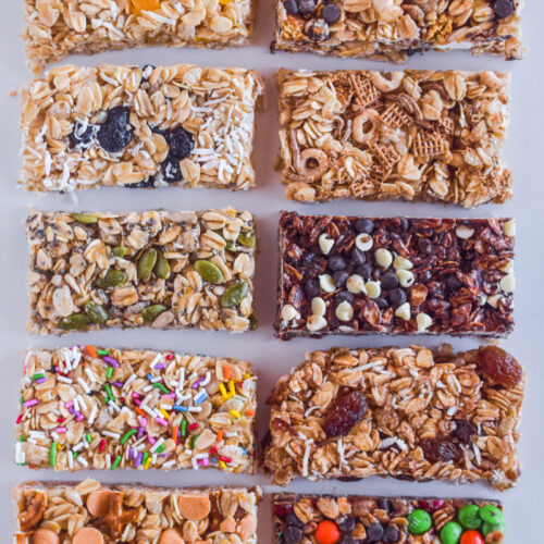 No-Bake Granola Bars - Recipes