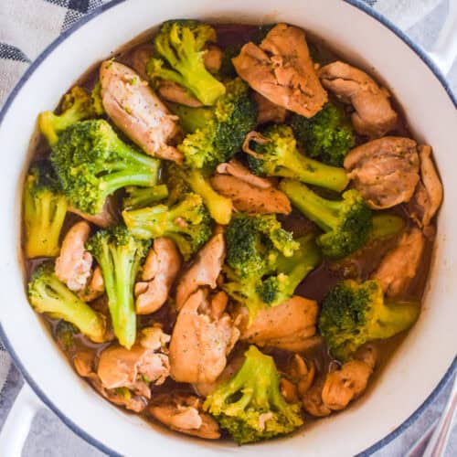 Soy Sauce Chicken Thighs with Broccoli Andi Anne