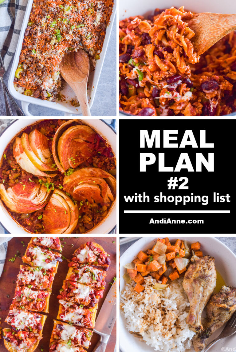MEAL PLAN #2: Quick, Easy, and Cheap Meals