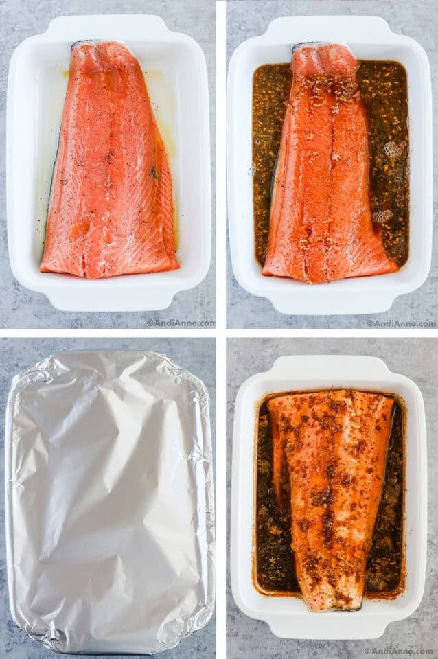 Brown Sugar Soy Sauce Salmon