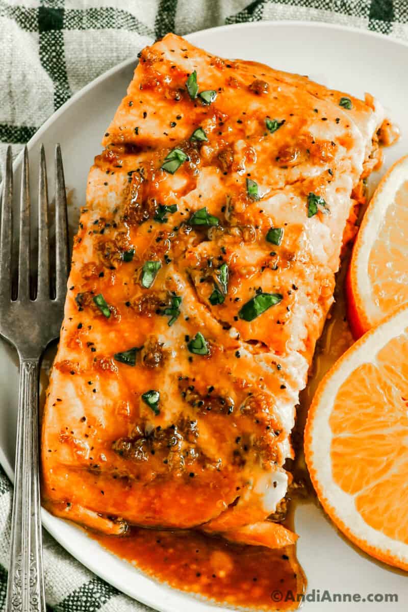 Brown Sugar Soy Sauce Salmon