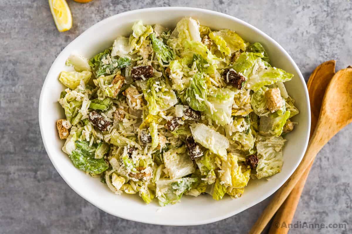 Costco Caesar Salad Review + Instructions (2024)