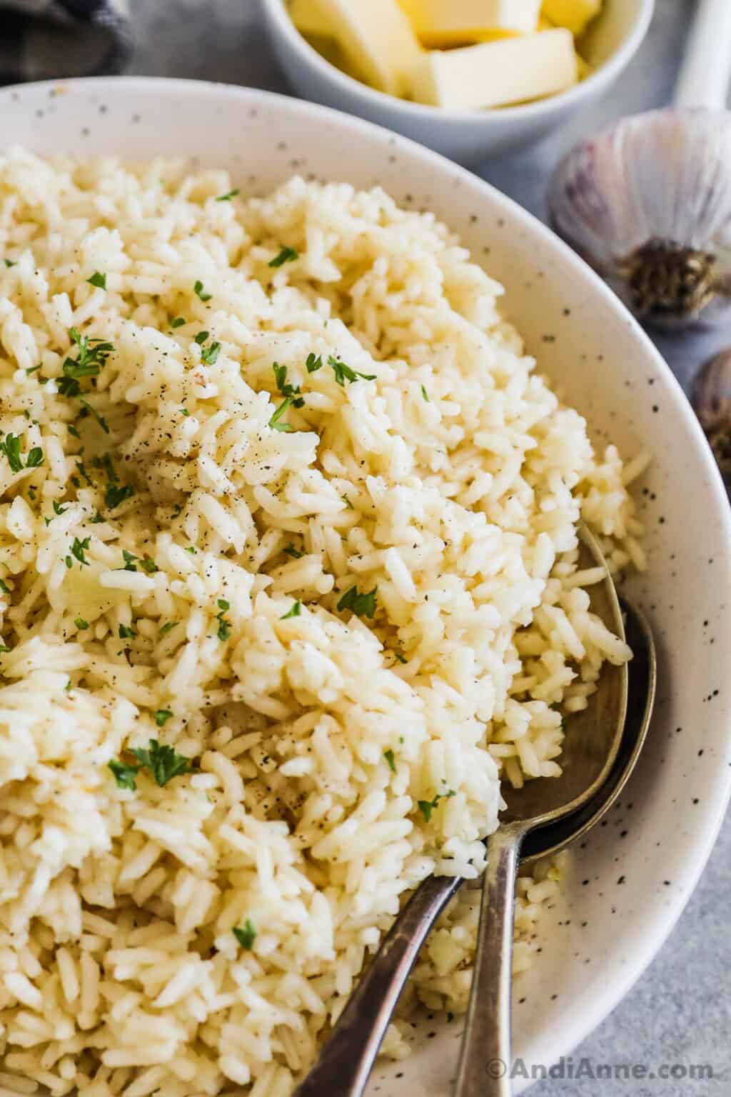 Garlic Butter Rice Andi Anne
