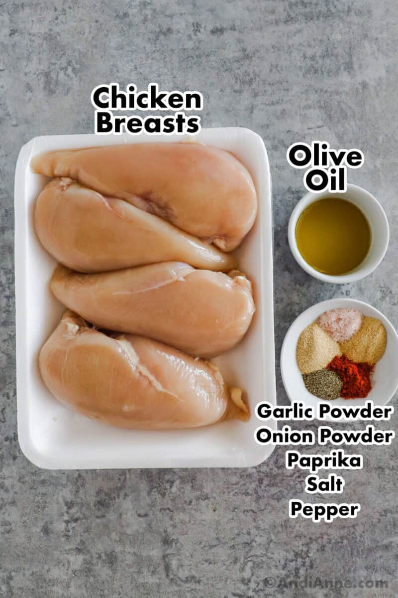 Air Fryer Chicken Breasts - Andi Anne