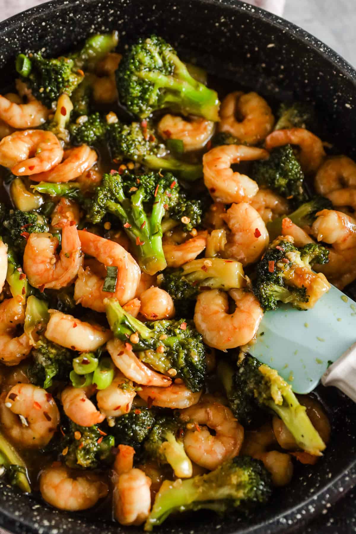 Honey Garlic Shrimp and Broccoli