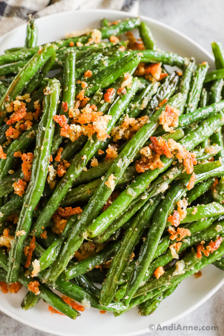 Green Beans With Parmesan (Crispy)