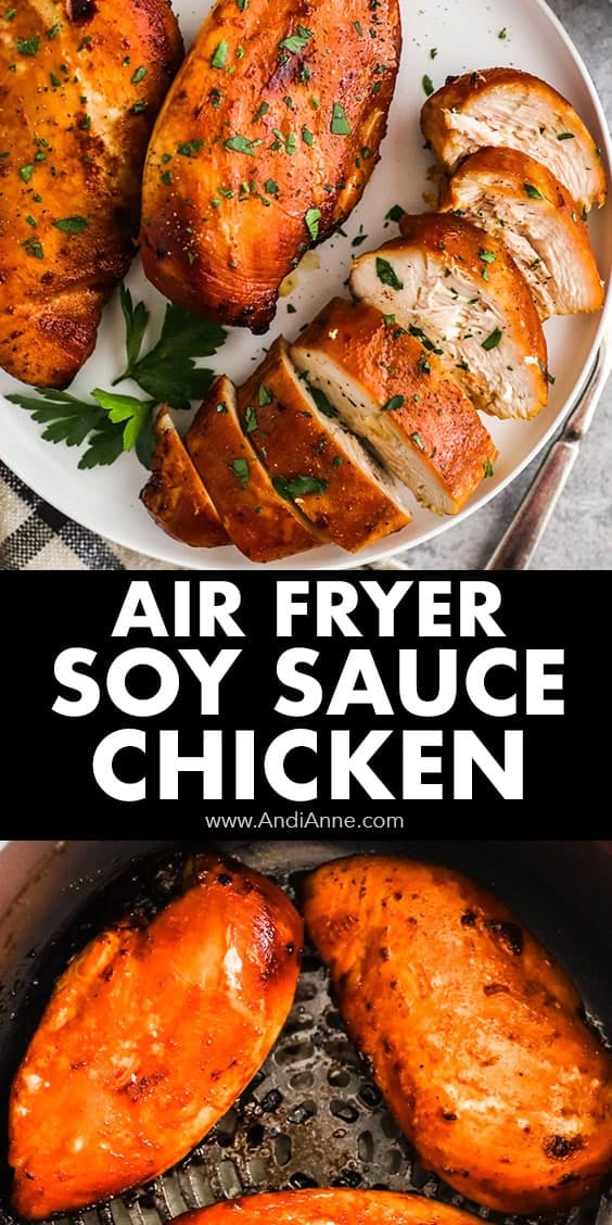 Air Fryer Soy Sauce Chicken Breasts