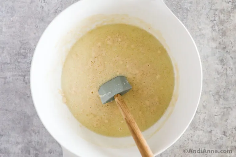 liquid in big bowl