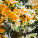 Cheesy broccoli rice casserole recipe