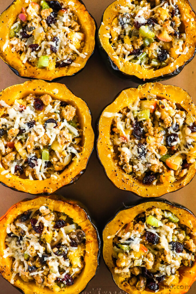 Stuffed Acorn Squash - Andi Anne