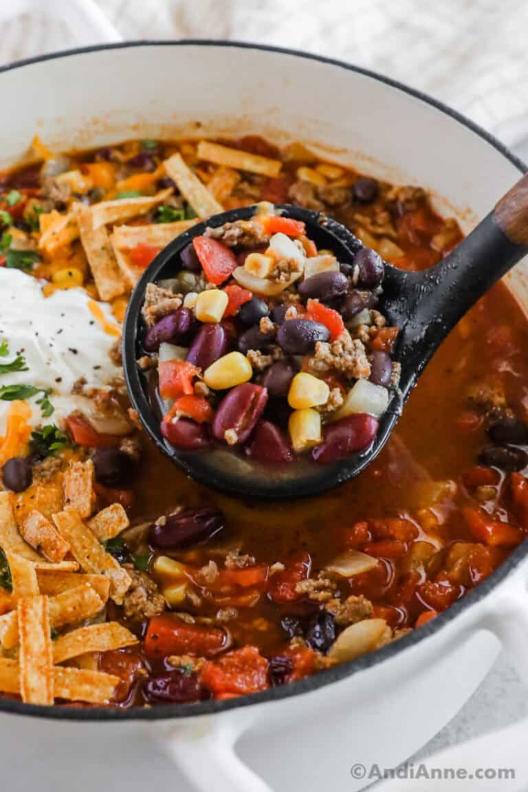 Ground Beef Taco Soup