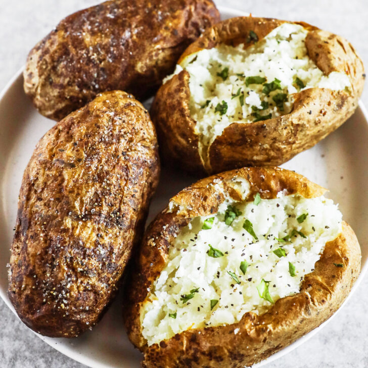 Air Fryer Baked Potatoes