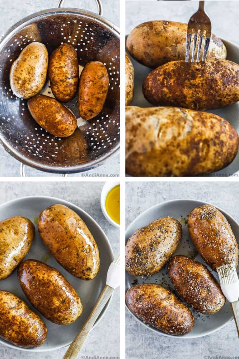 Air Fryer Baked Potatoes