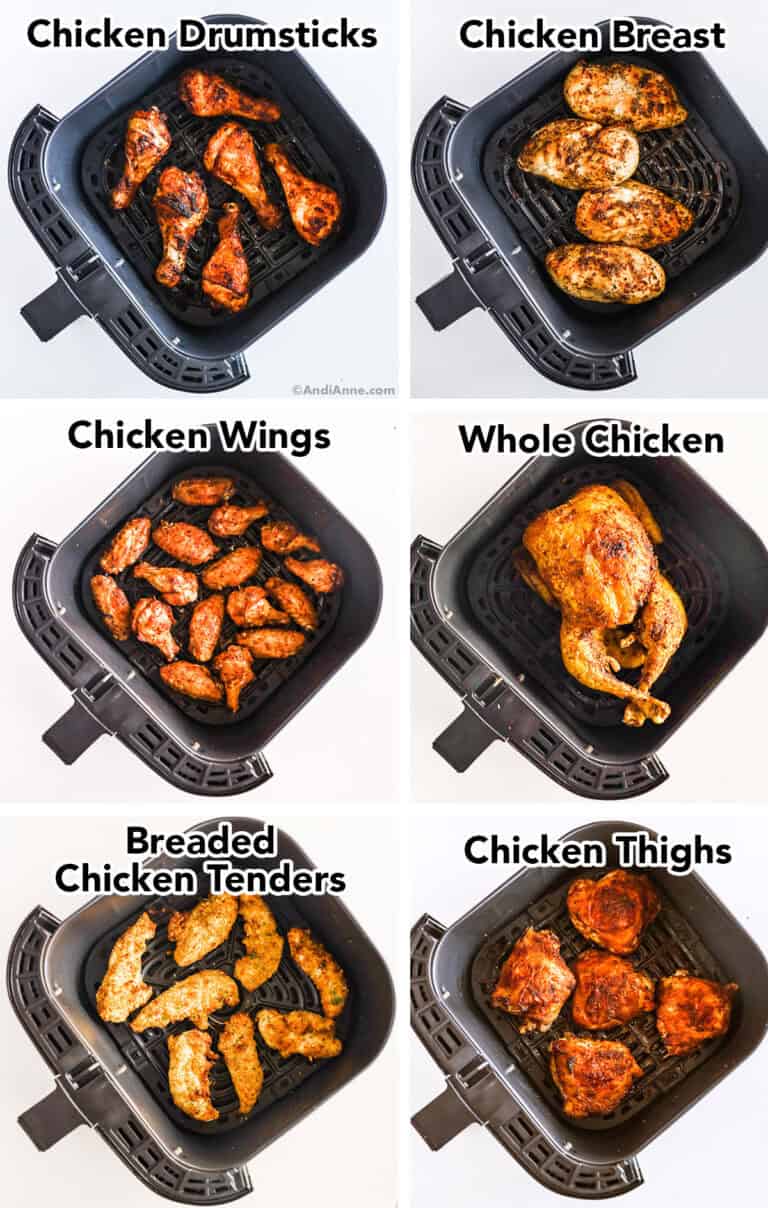 6 Best Easy Air Fryer Chicken Recipes
