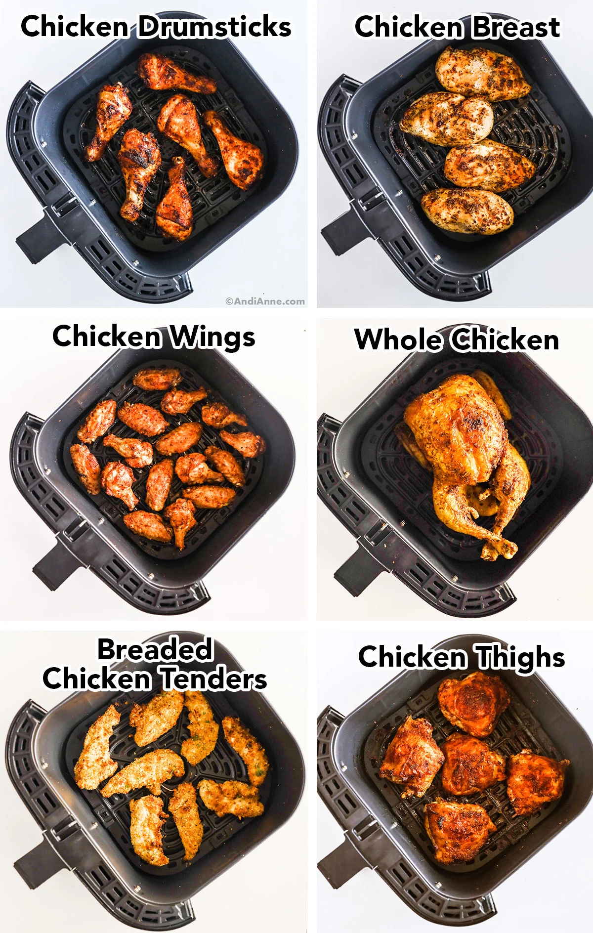 Air Fryer Frozen Chicken Wings - Season & Thyme