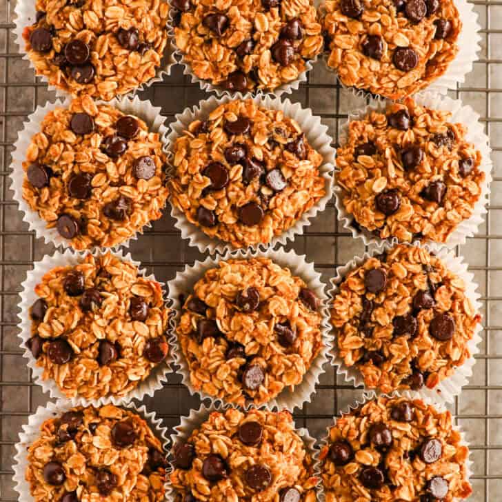 Chocolate Chip Oatmeal Muffins
