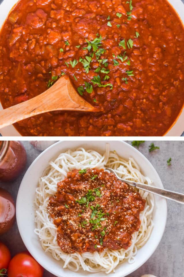 Ground Beef Spaghetti Sauce