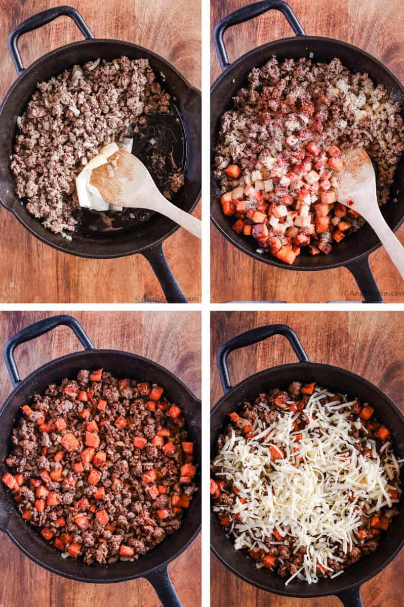 Ground Beef Sweet Potato Skillet Andi Anne
