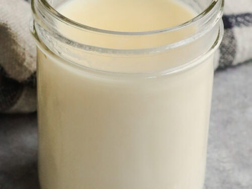 Homemade Heavy Cream
