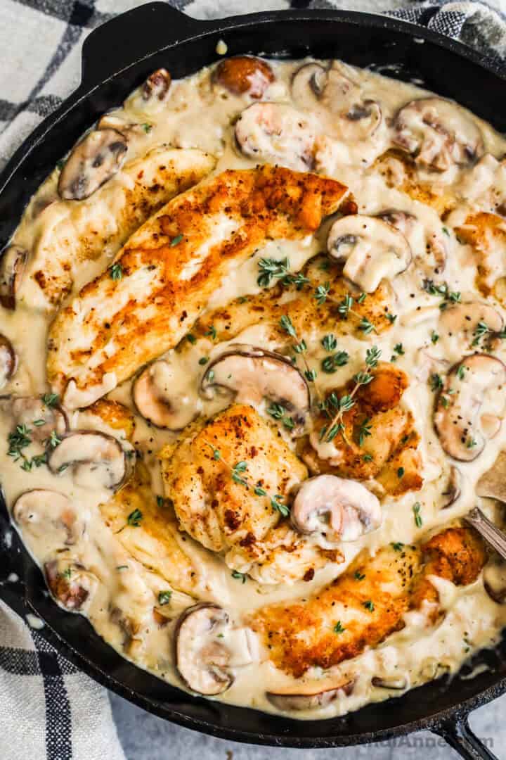 Creamy Mushroom Chicken