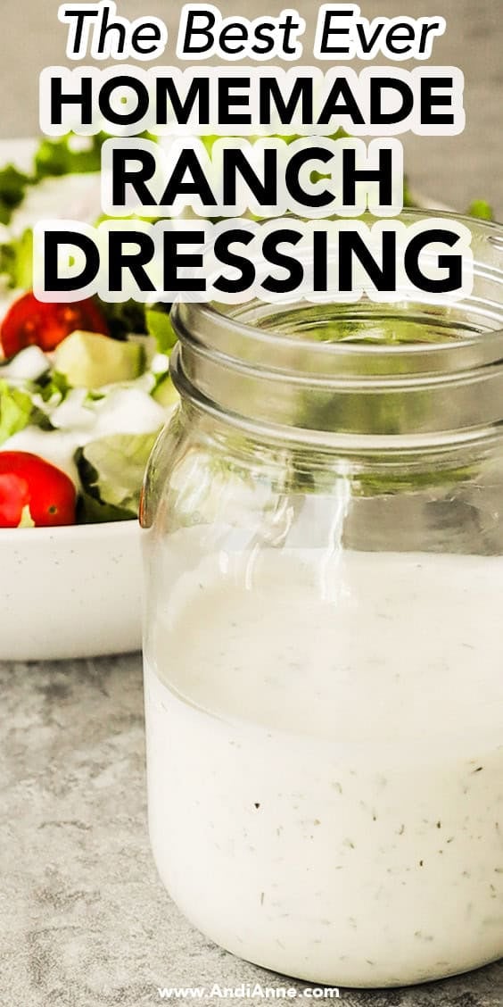 Homemade Ranch Dressing