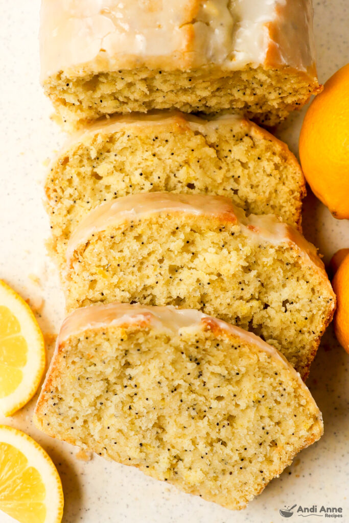 lemon poppyseed loaf