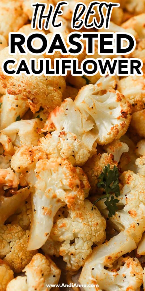 close up of beast roasted cauliflower