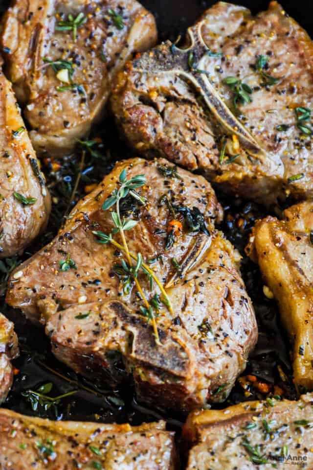 Pan Seared Lamb Chops