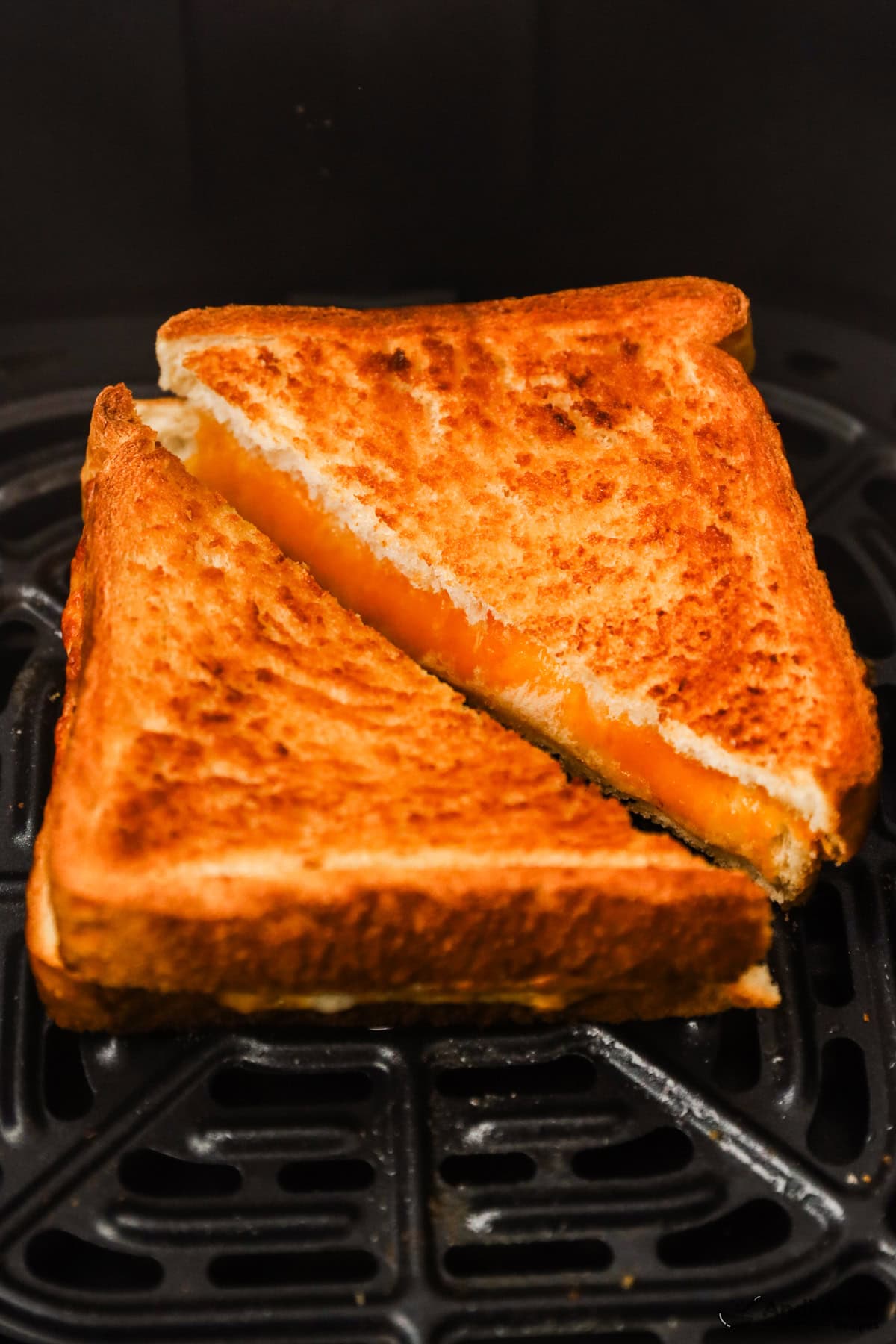 Air Fryer Grilled Cheese (Crispy, Gooey &amp; Fast!)