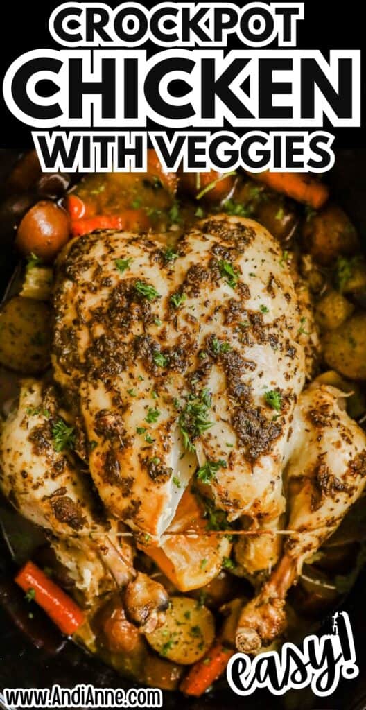 crockpot chicken with carrots and potatoes