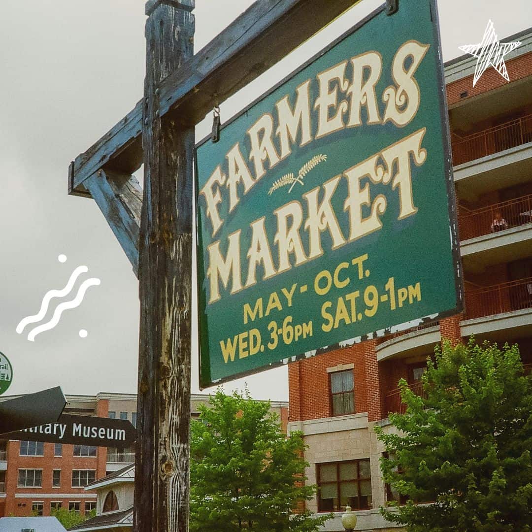 farmers market sign