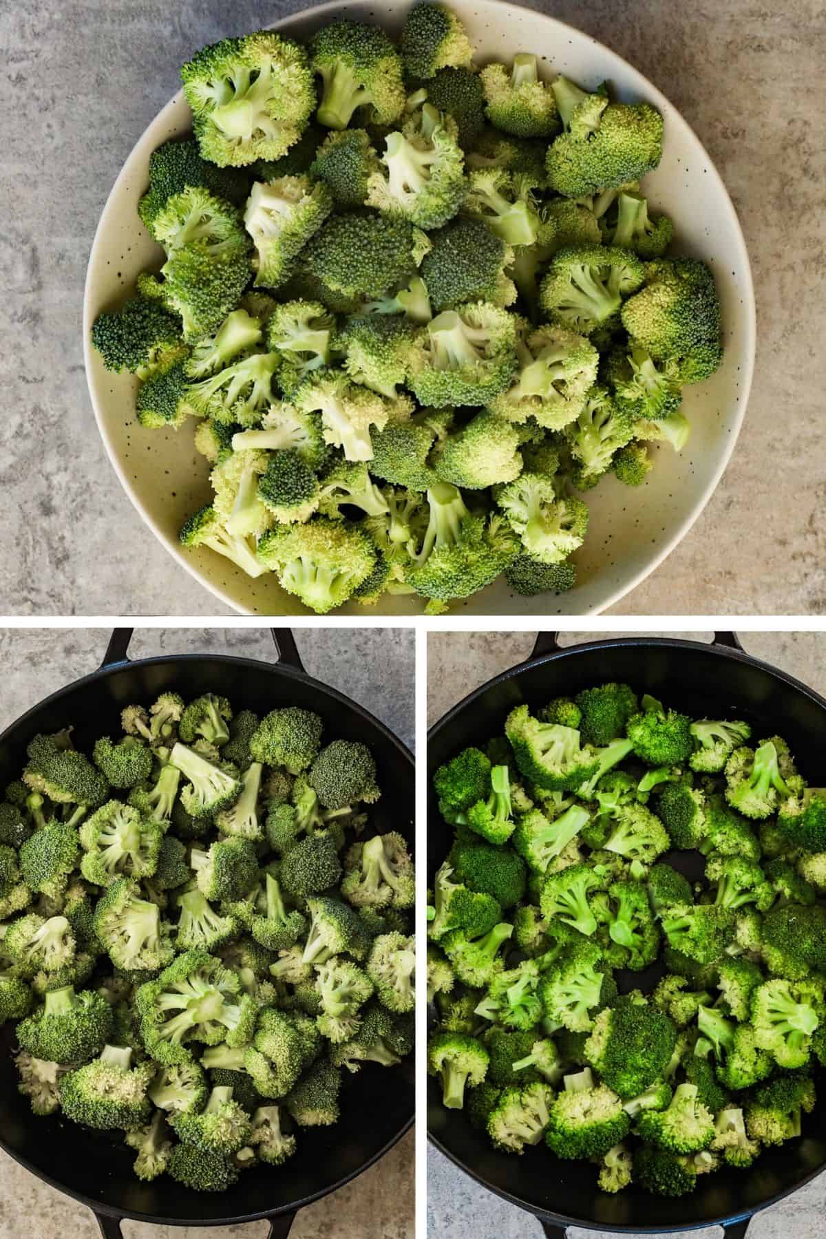 broccoli floretsi na pot